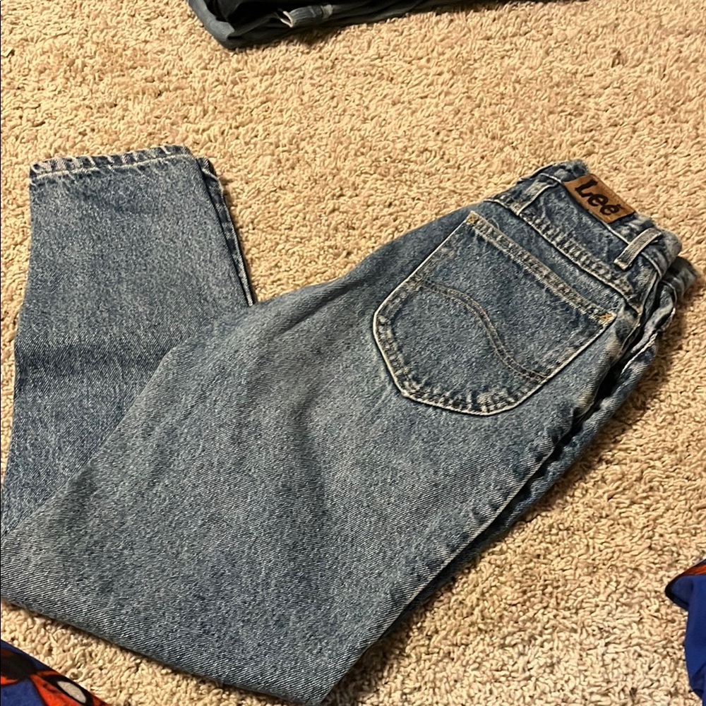 Vintage Lee Blue Denim Jeans